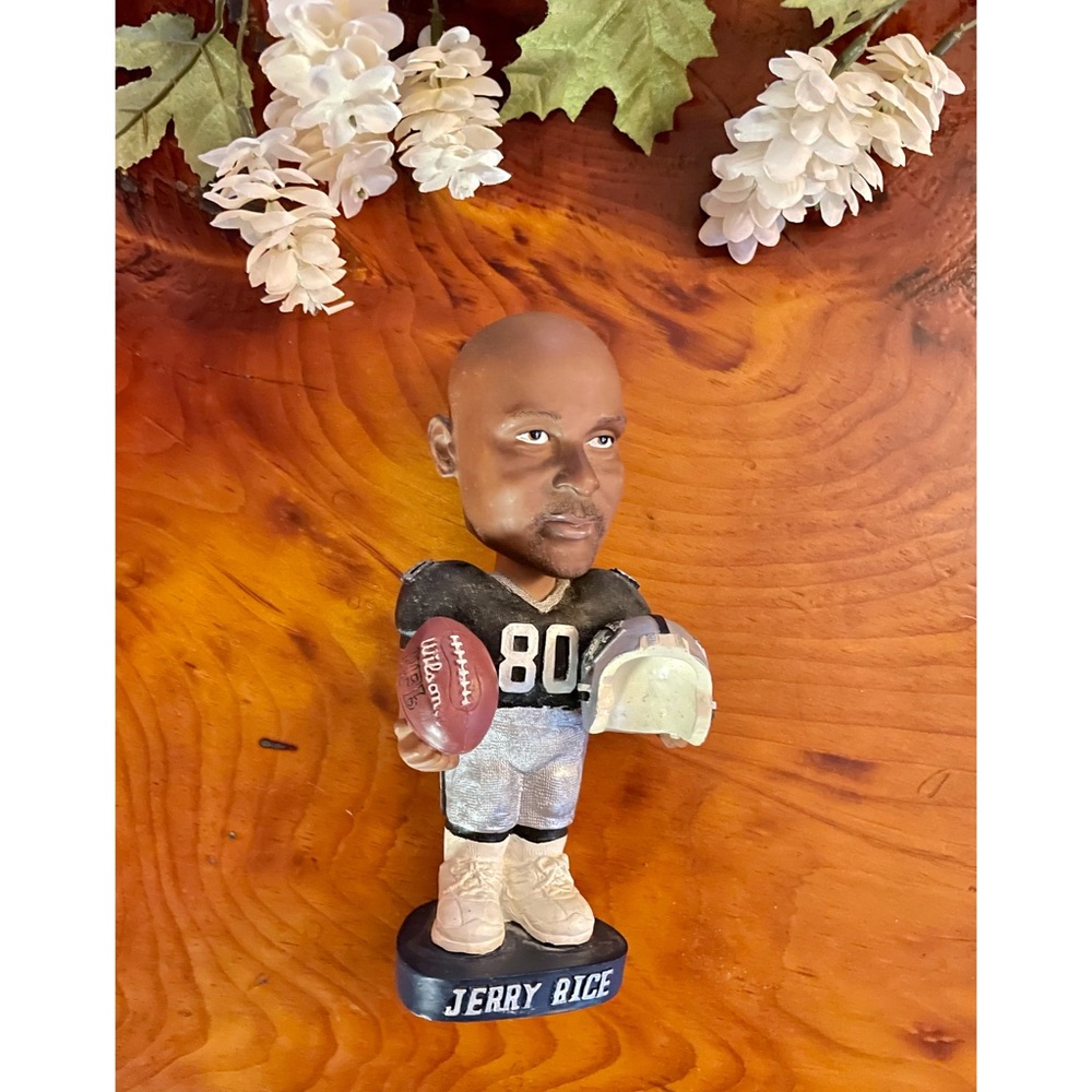 Raiders #80 Jerry Rice 🏈 Bobble Head